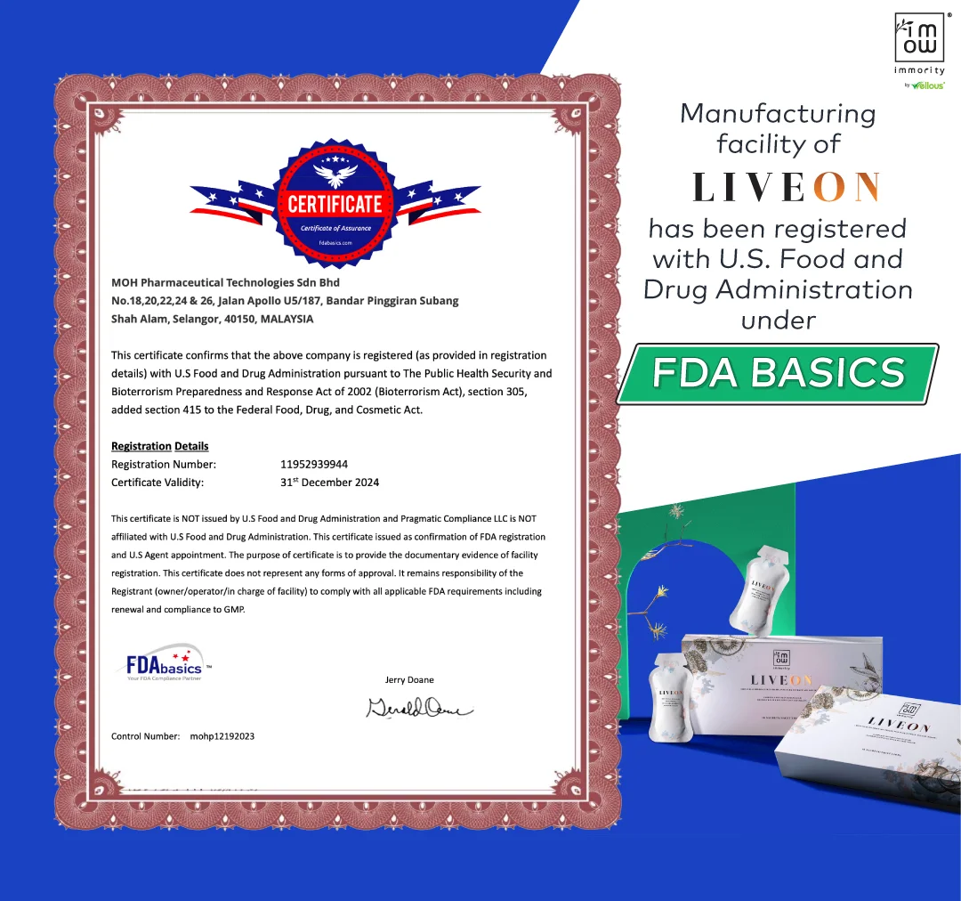 LIVEON_USFDA-certificate_EN