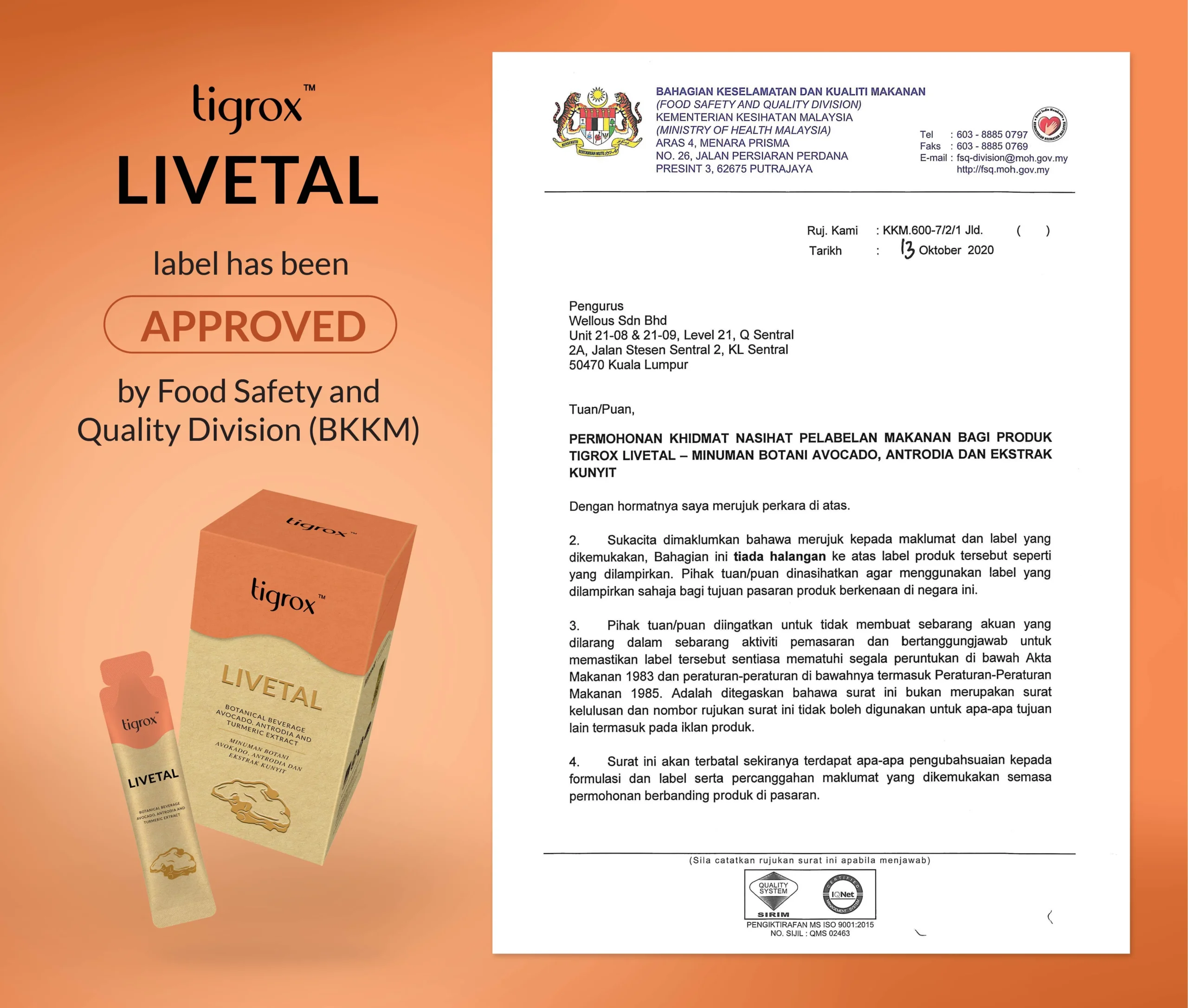 Livetal Approved Nasihat Perlebalan ENG