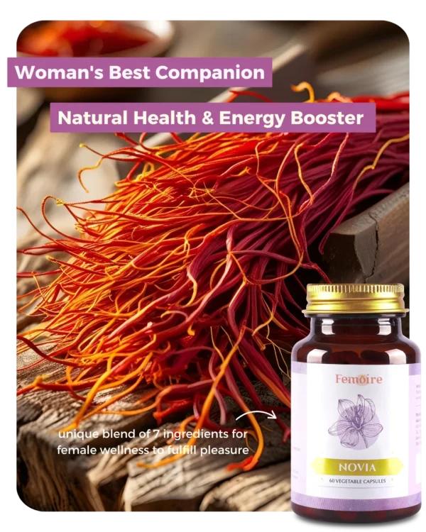 novia saffron for women health and energy booster
